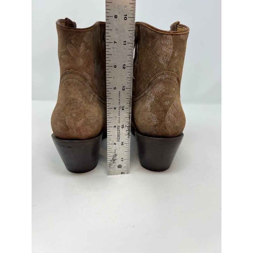 NWT Shyanne Sienna Western Ankle Boot Women's Leather 162483 Size 9155 - Picture 6 of 14